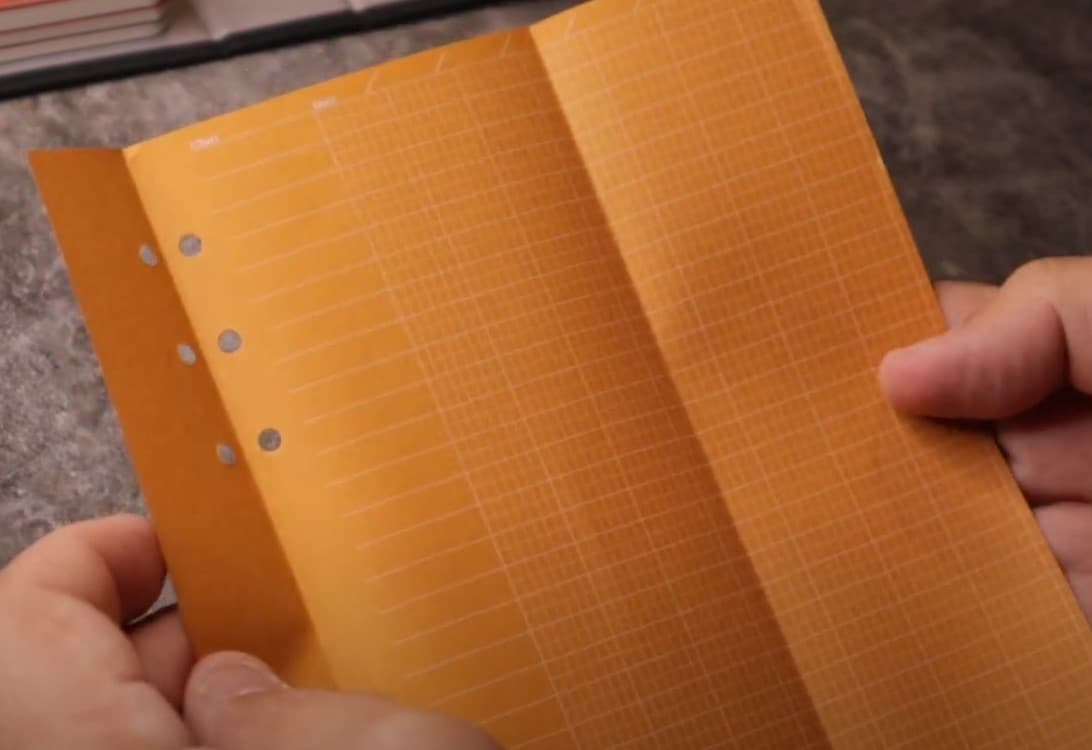 Plotter notebook paper