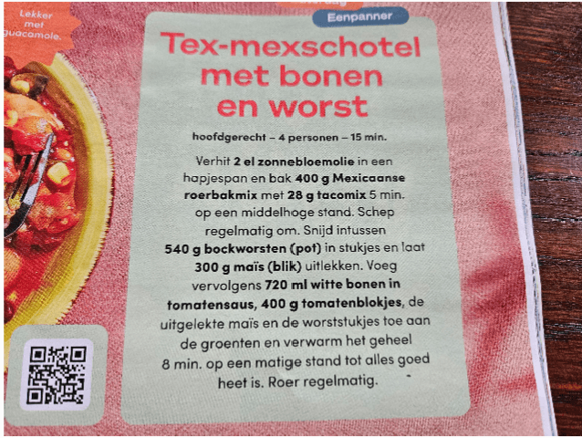 Tex Mex bonen